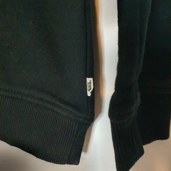 Van Classic Crewneck Unisex Sweatshirt In Black Size S/M - Picture 3 of 9